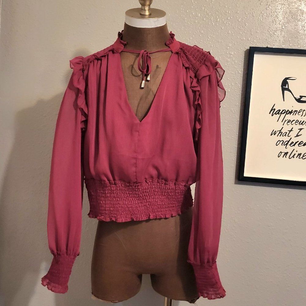 Fanco Jori Smocked Top